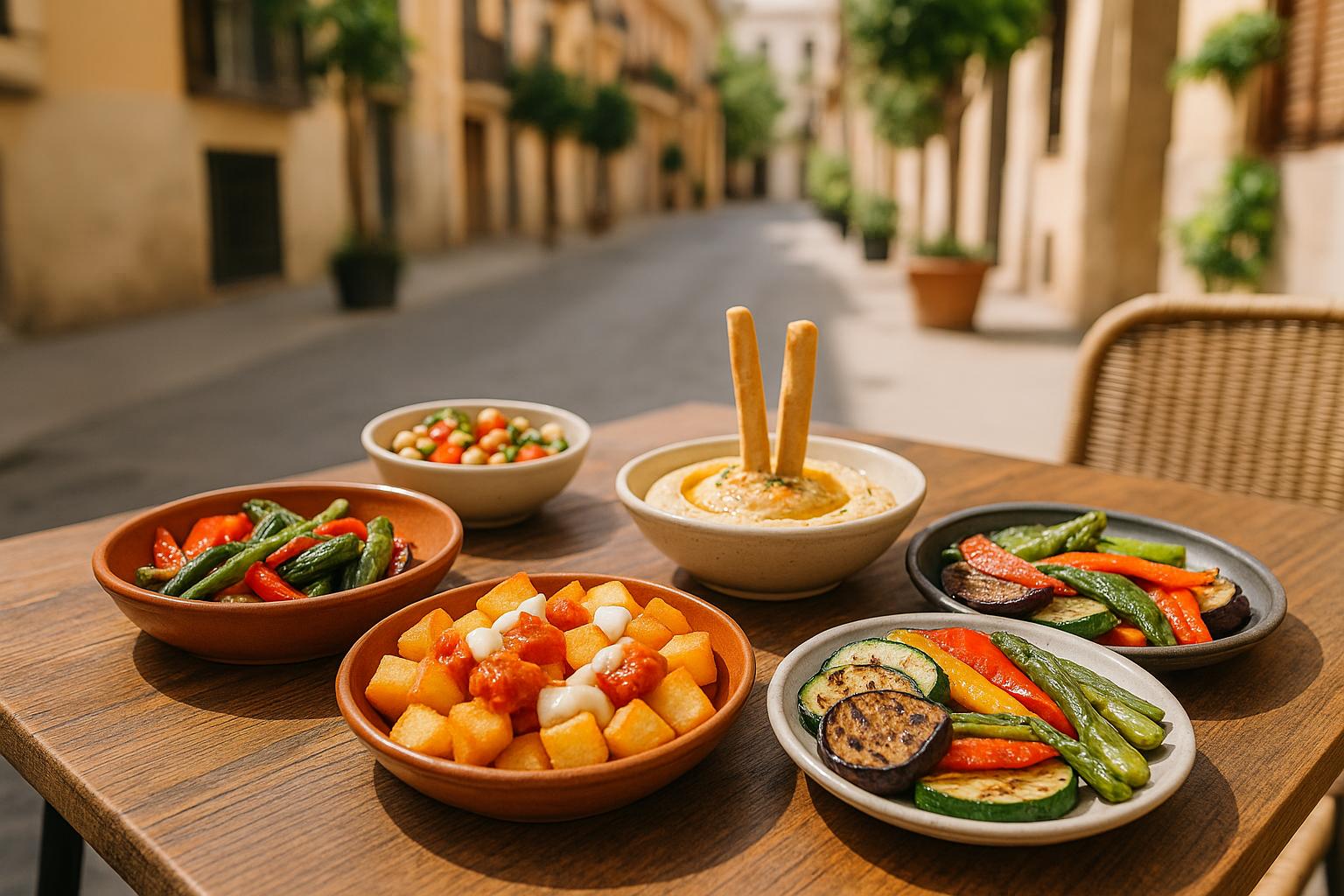 Wegetariańskie i wegańskie tapas w Walencji