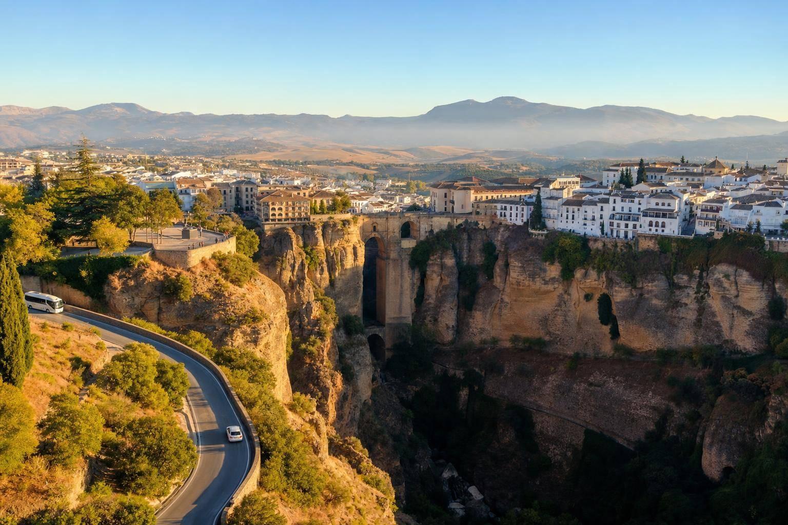 Ronda – miasto na skale: co zobaczyć, Puente Nuevo i dojazd z Malagi